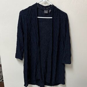 Chicos travelers 3/4 sleeve jacket